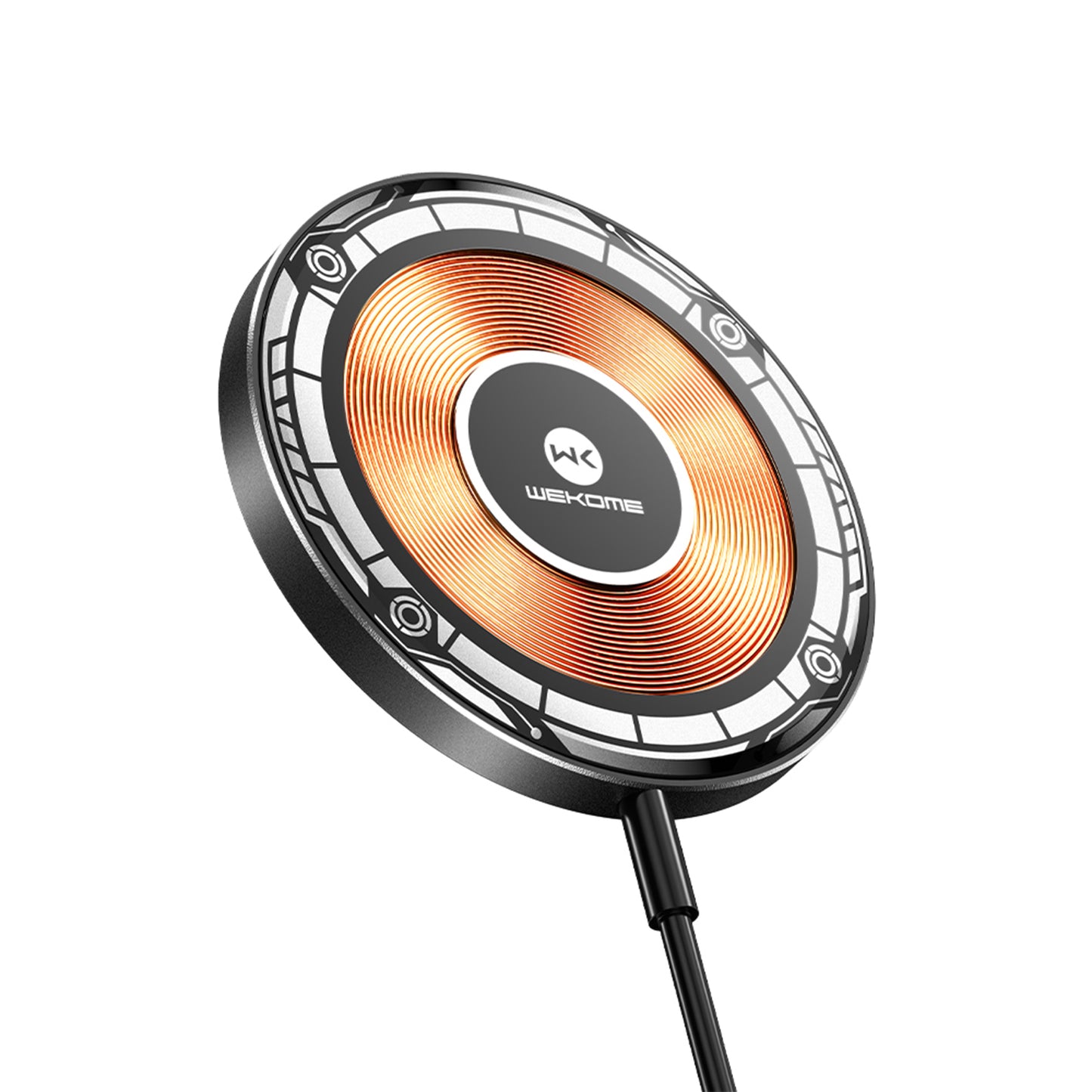 Wekome Vanguard Series Transparent Glass Panel 15W Magnetic Wireless Charger