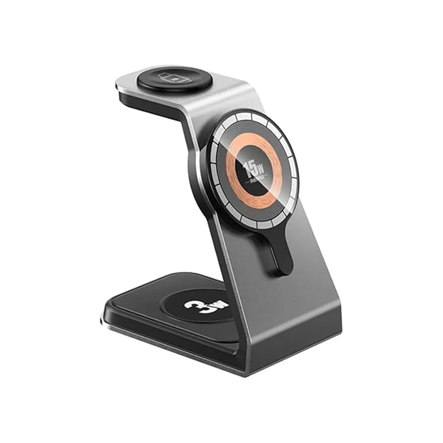 Remax Zhunya Series 20.5W 3 in 1 Aluminum Alloy Magnetic Wireless Charger