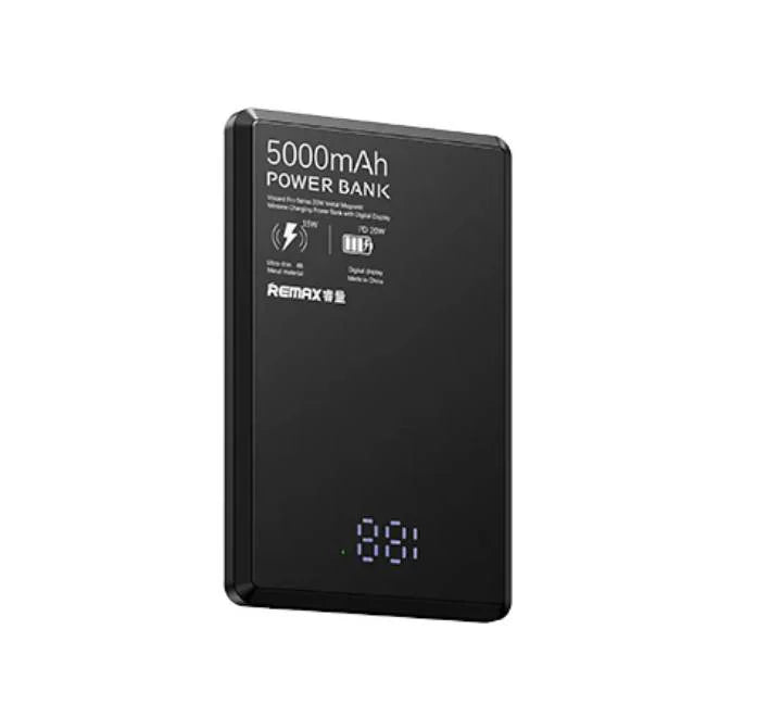 Remax Vocard Pro Series PD 20W Output 5000mAh Magsafe Magnetic Wireless Charging Power Bank