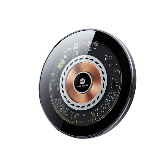 Wekome Vanguard Series 15W Transparent Metal Desktop Wireless Charger