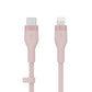 Powerboost USB-C to Lightning Soft Silicon Charge & Sync Cable [120cm] [Max 27W]