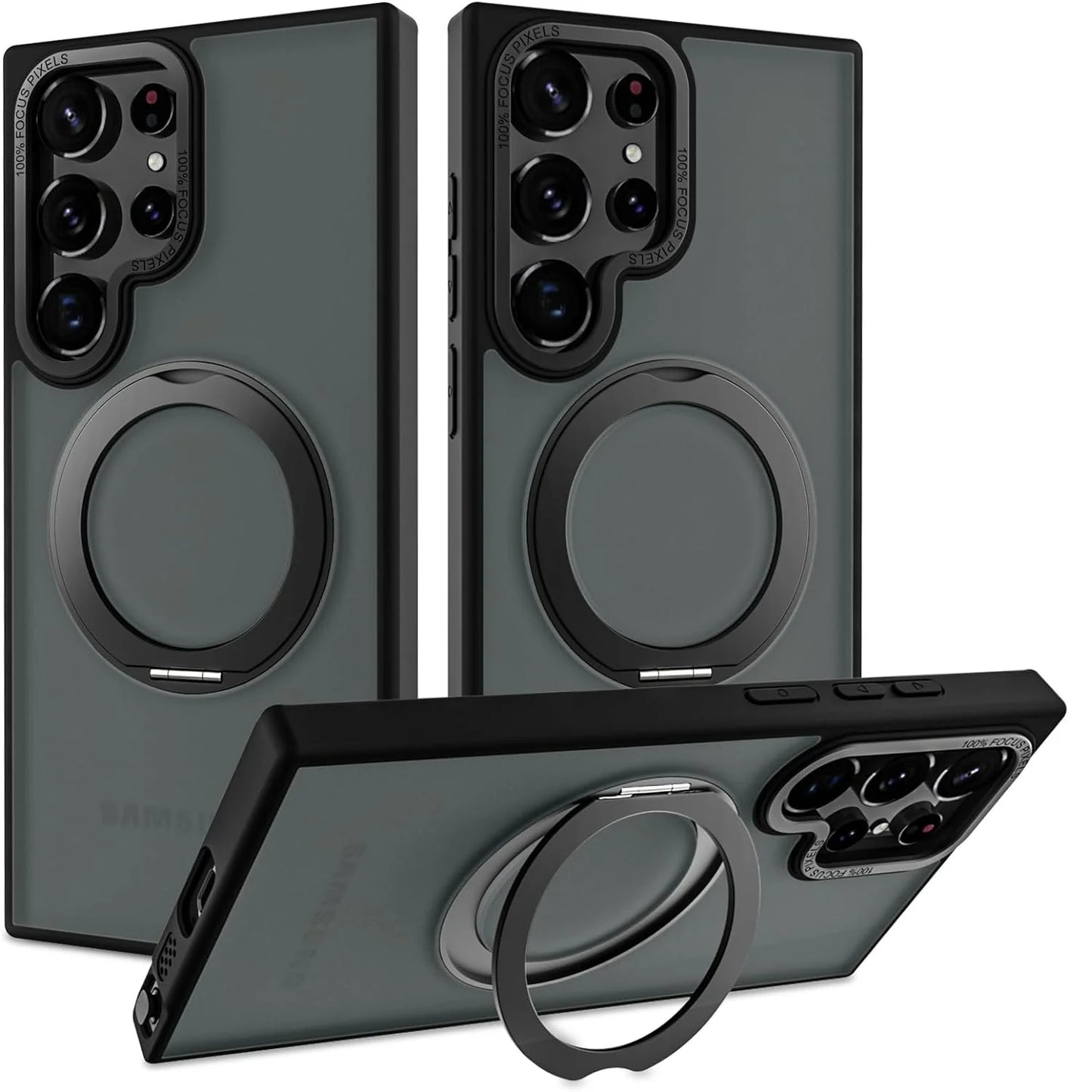 Galaxy S24 Ultra Matte MagSafe Kickstand Case