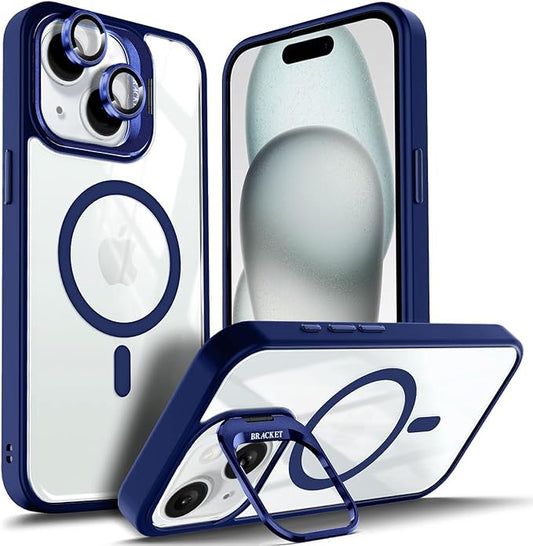 iPhone 17 Series MagicCam Transparent Kickstand Case with MagSafe