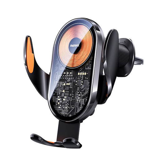 Remax Ultra-thin 3-Axis Linkage Car Holder 15W Wireless Charger