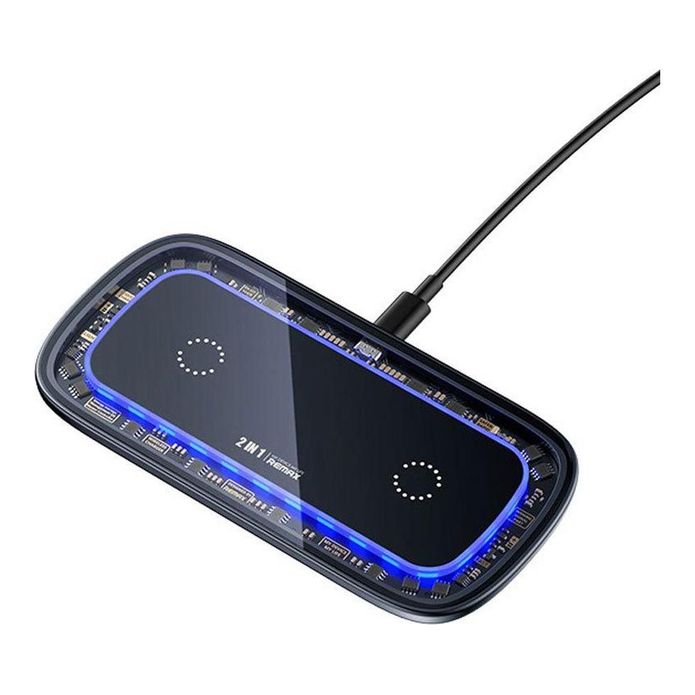 Remax Walking Series 30W Clear Dual-Pad Wireless Charger